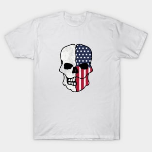 American Flag Skull T-Shirt